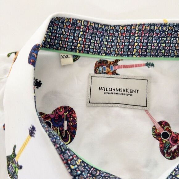 Williams & Kent Button Up Shirt Mens XXL - Picture 4 of 9